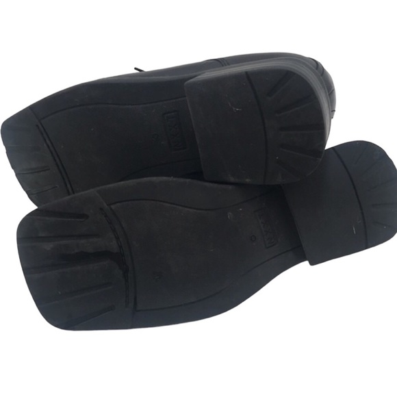 NXXT👞Nunn Bush Black Squared Toed Oxford Shoes Size 9 - Picture 4 of 5